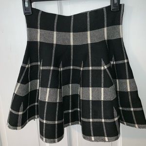 Plaid Mini Skirt